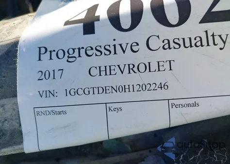 2017 Chevrolet Colorado Z71 from USA, damaged, VIN 1GCGTDEN0H1202246